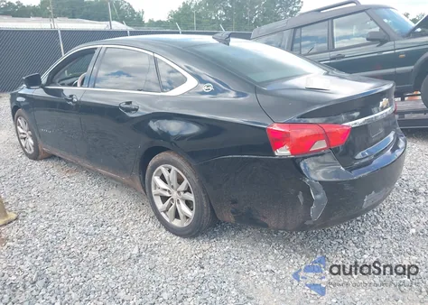 2017 Chevrolet Impala 1Lt из США, поврежденный, VIN 2G1105SA2H9163489